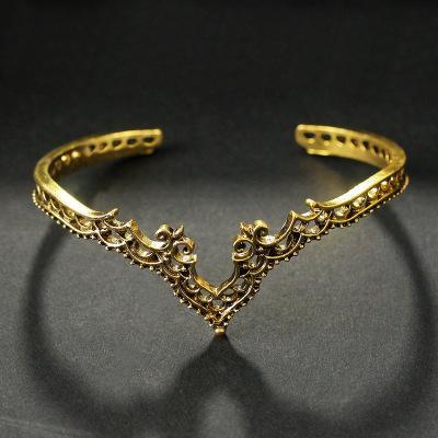 Pulsera "Corona de Plata" — Brazalete Boho de Filigrana